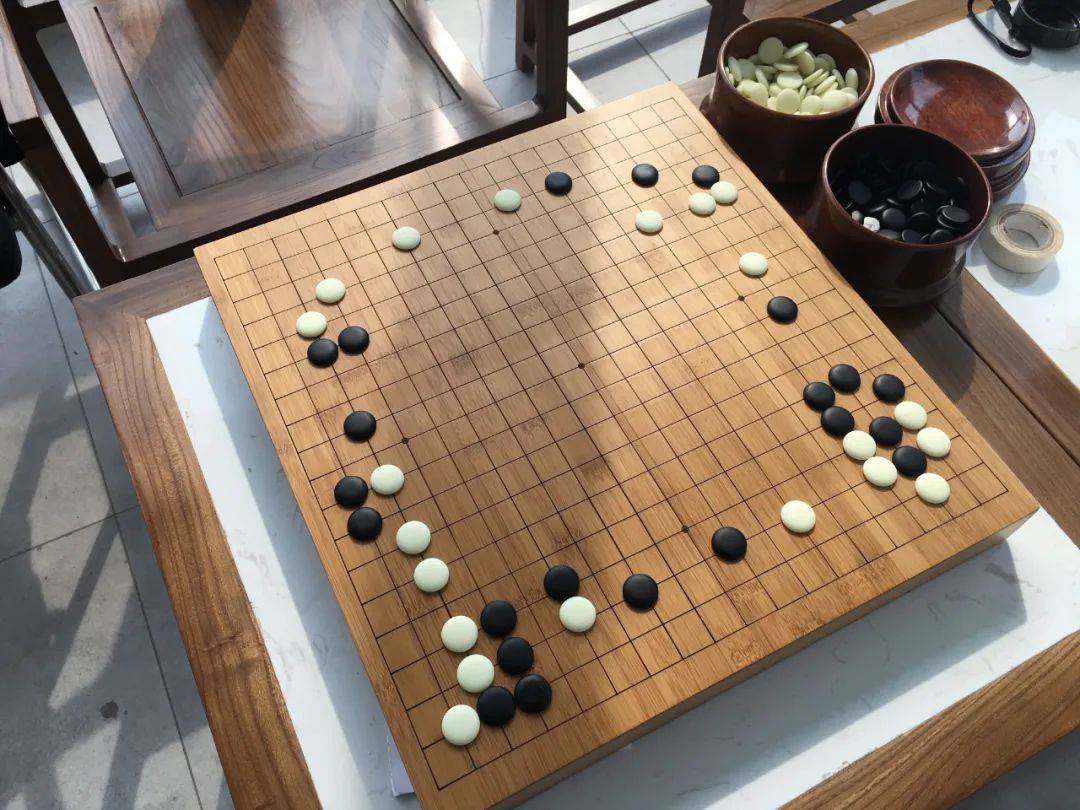 围棋冷知识 关于围棋棋盘与棋子 正方形