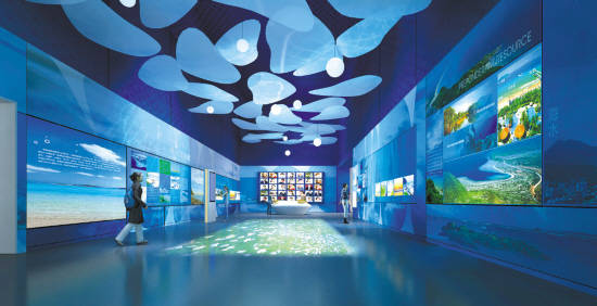 几何创世这些企业展厅太美了
