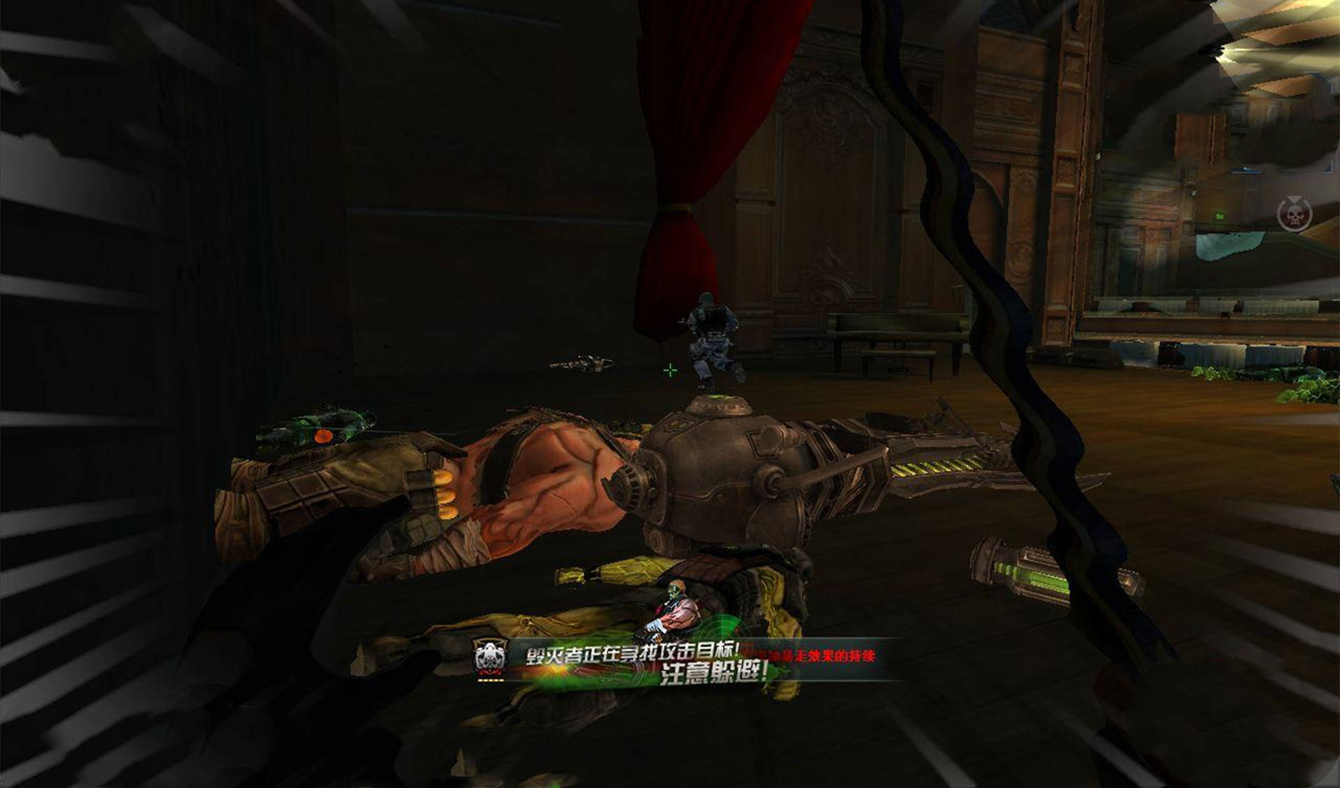 cf《末日剧场》的隐藏剧情,神秘少女帮助grx,却遭到他们攻击