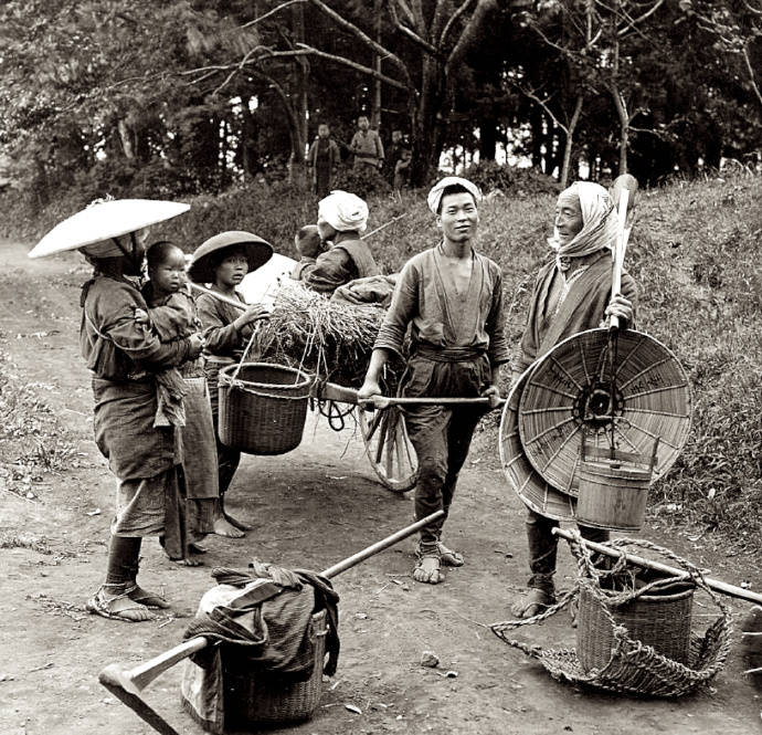 历史老照片1868年至1912年明治时期的日本