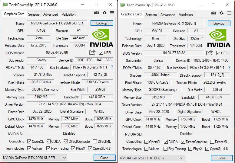 性能碾壓rtx2060super顯卡,rtx3060ti 金屬大師oc顯卡實測