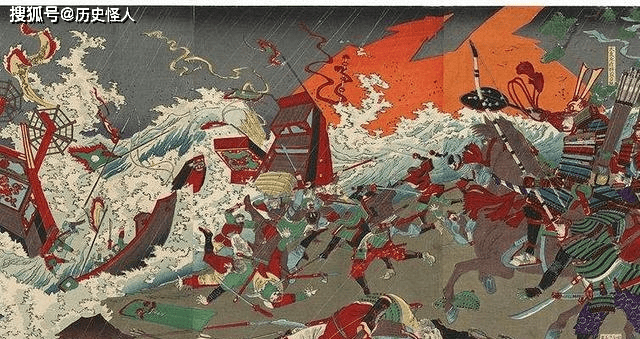 其中,蒙古兵15000人,高丽兵5000人,只有少量汉人和女真人从征.