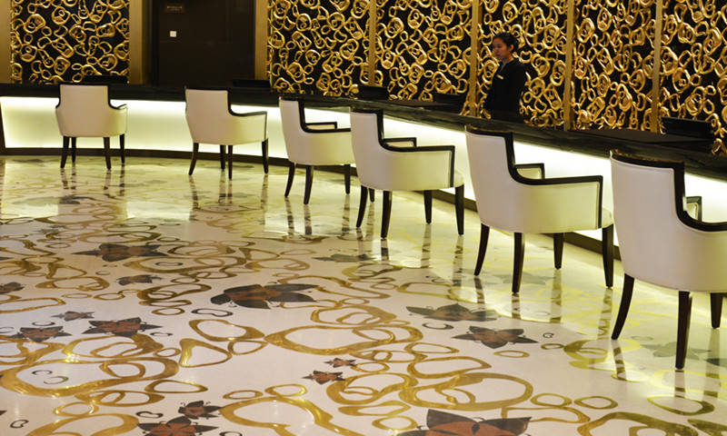 环氧磨石地面为商业领域量身定制!