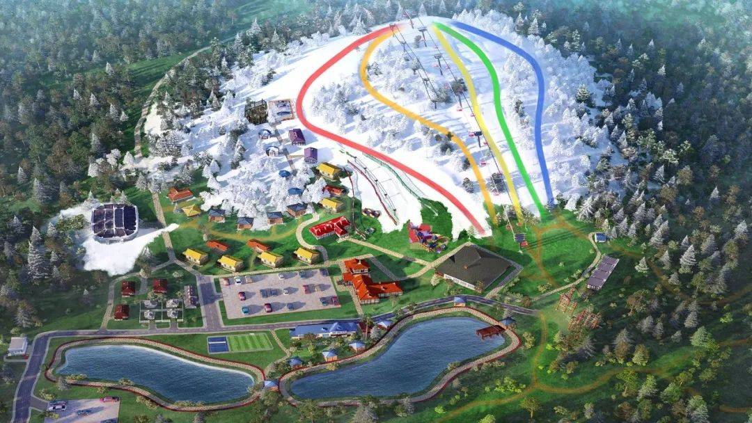合肥滑雪场规划图片