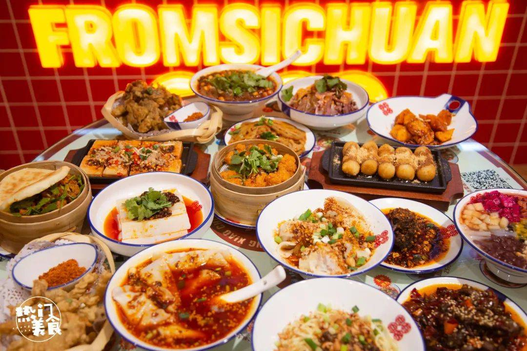 火爆全国的川味小吃登陆长沙堪称四川小吃博物馆打卡不重样