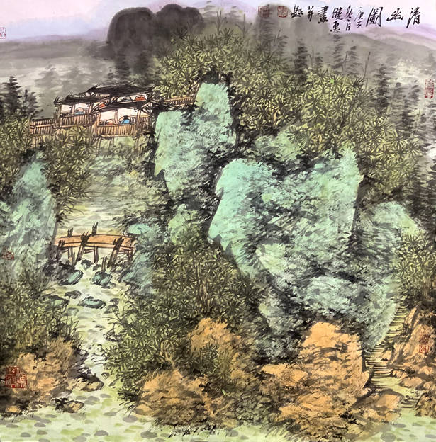 心灵在其中远游畅神——顾晓东山水画艺术