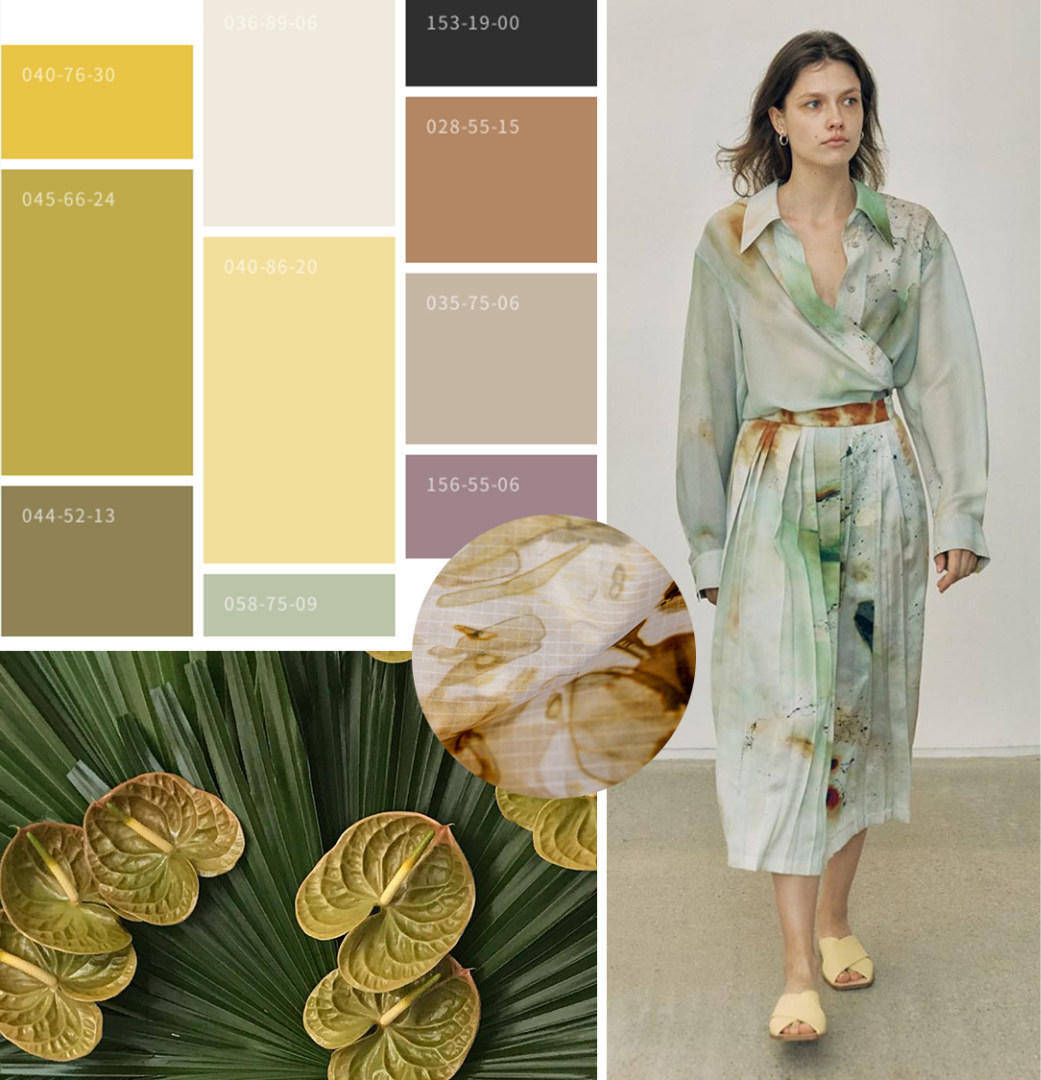 2022春夏女装色彩趋势实用性与可持续并存