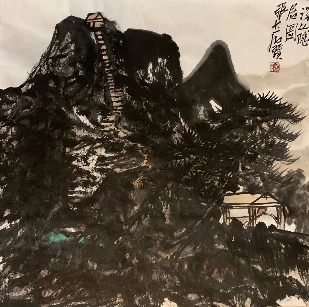 吾师心迹张大石头从北山家园到指墨江山