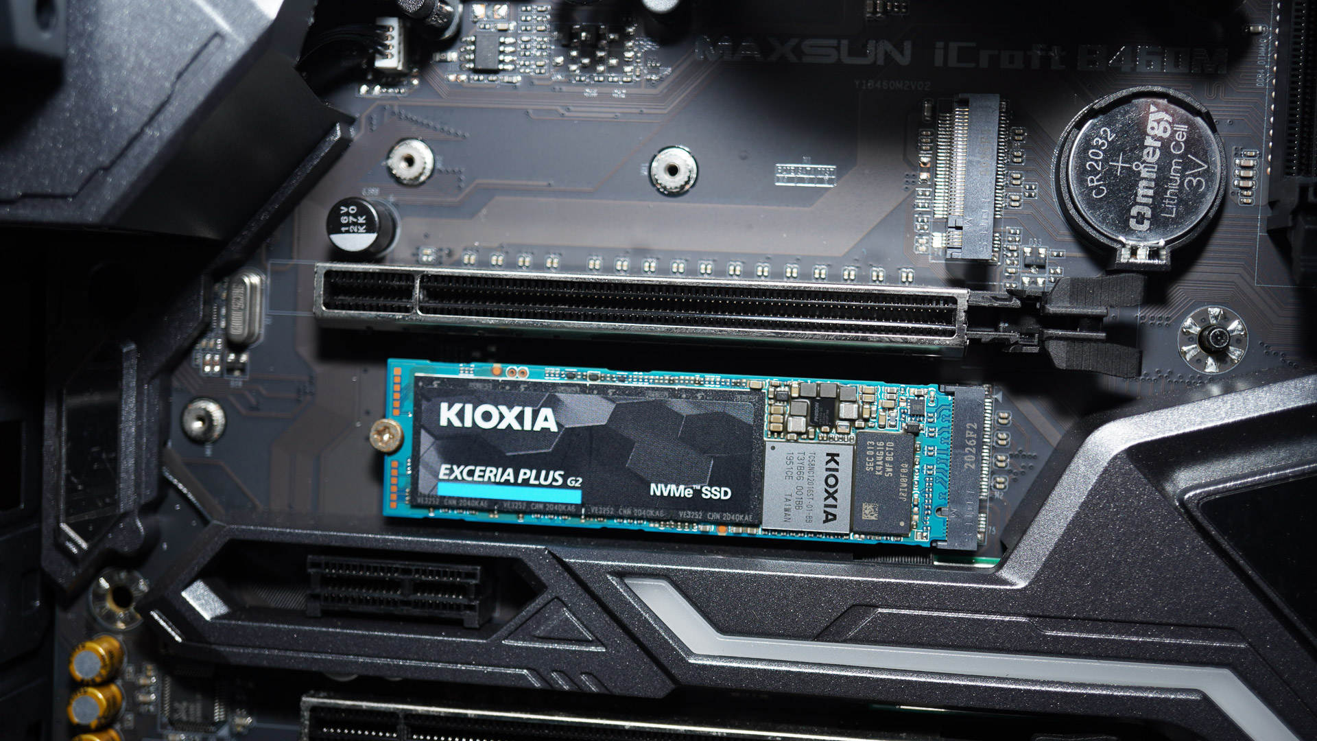 一骑绝尘铠侠原东芝存储器exceriaplusg2nvme固态硬盘评测