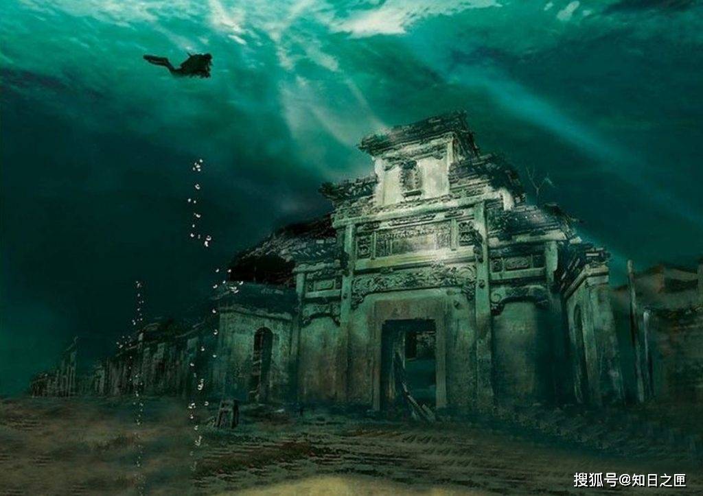 沉睡在浙江千岛湖下的神秘城池，80%还保存完好的水下狮城。