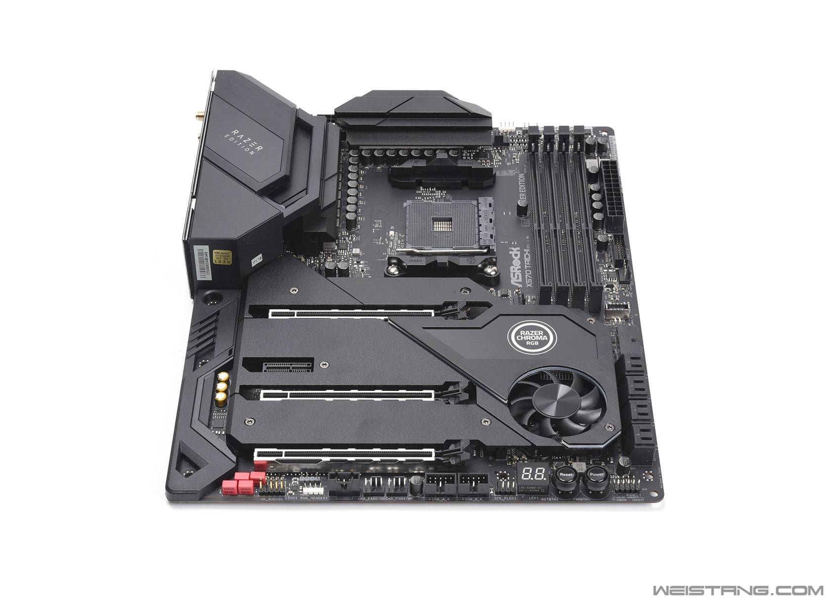 华擎x570太极雷蛇定制款主板赏析