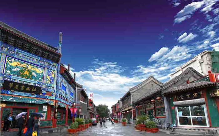 北京一条著名的文化街，是老北京的标志性文化符号之一