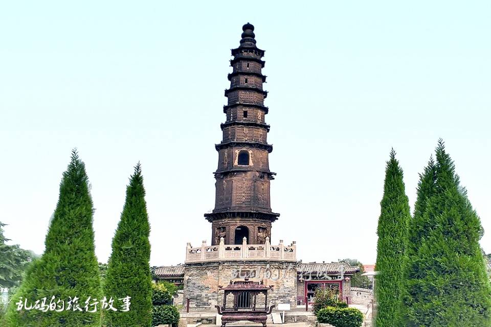 陕西这座铁塔 是中国现存最高的铁塔 屹立400余年未生锈实属罕见