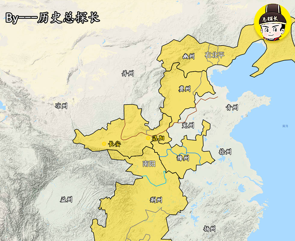 东汉冀州刺史部地图图片