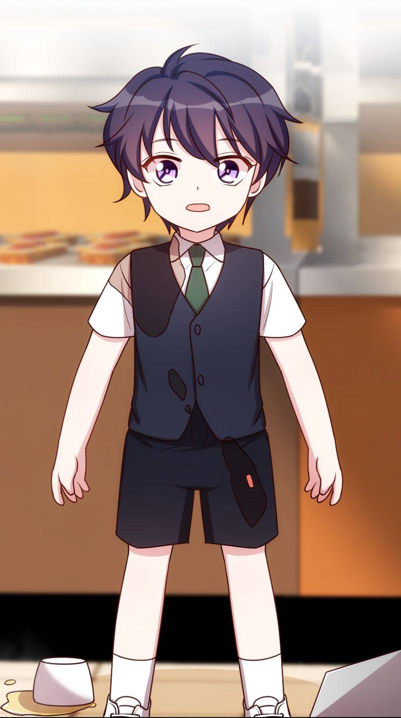 小白的男神爹地漫画第一话快看漫画