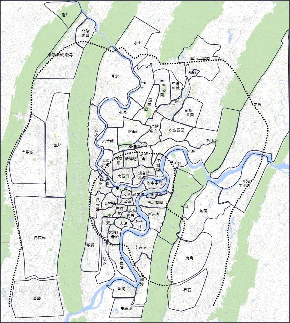 重庆市主城区人口GDP_重庆市主城区地图