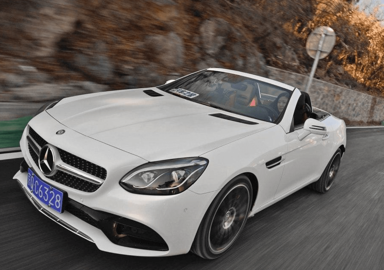 "奔驰slc"汽车来啦!指导价"50.68万"!冲冲冲!