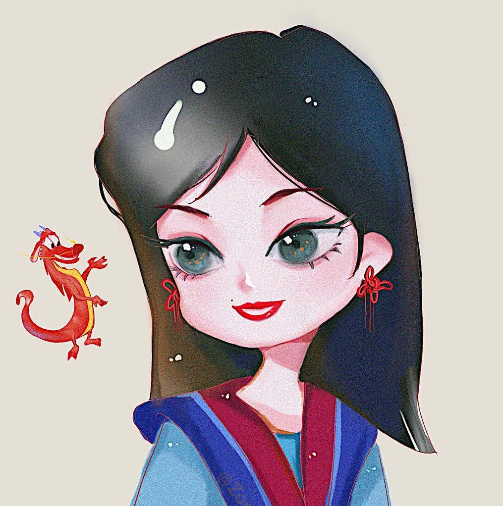迪士尼公主点上媒婆痣,别有一种美感,不知道这样的公主你喜欢吗