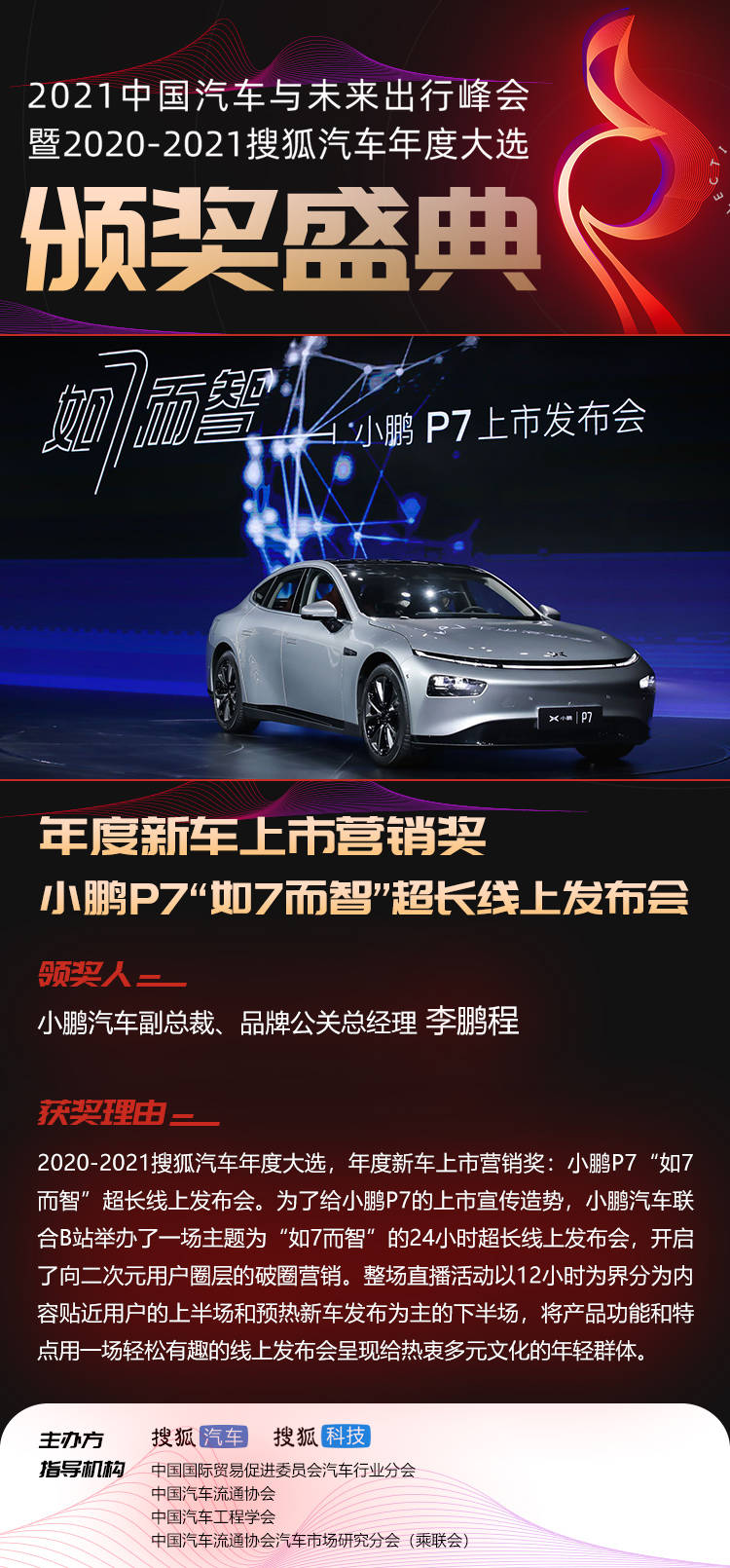 首次线上干货分享 评选升级 21搜狐汽车年度大选公布33个年度重磅大奖归属 直播