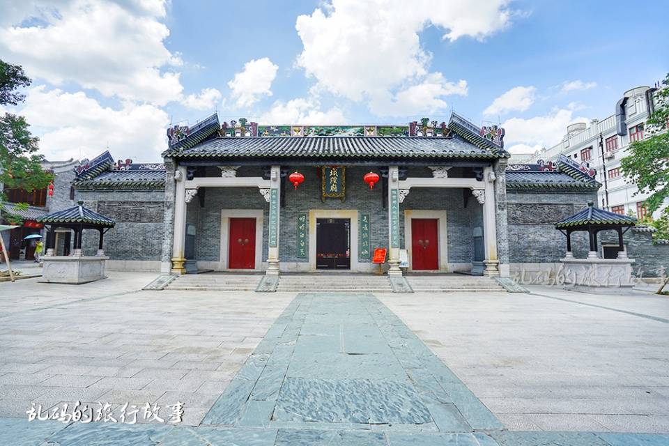 南宁市中心的这座庙 不供神佛只供奉民族英雄 门票免费游客却不多