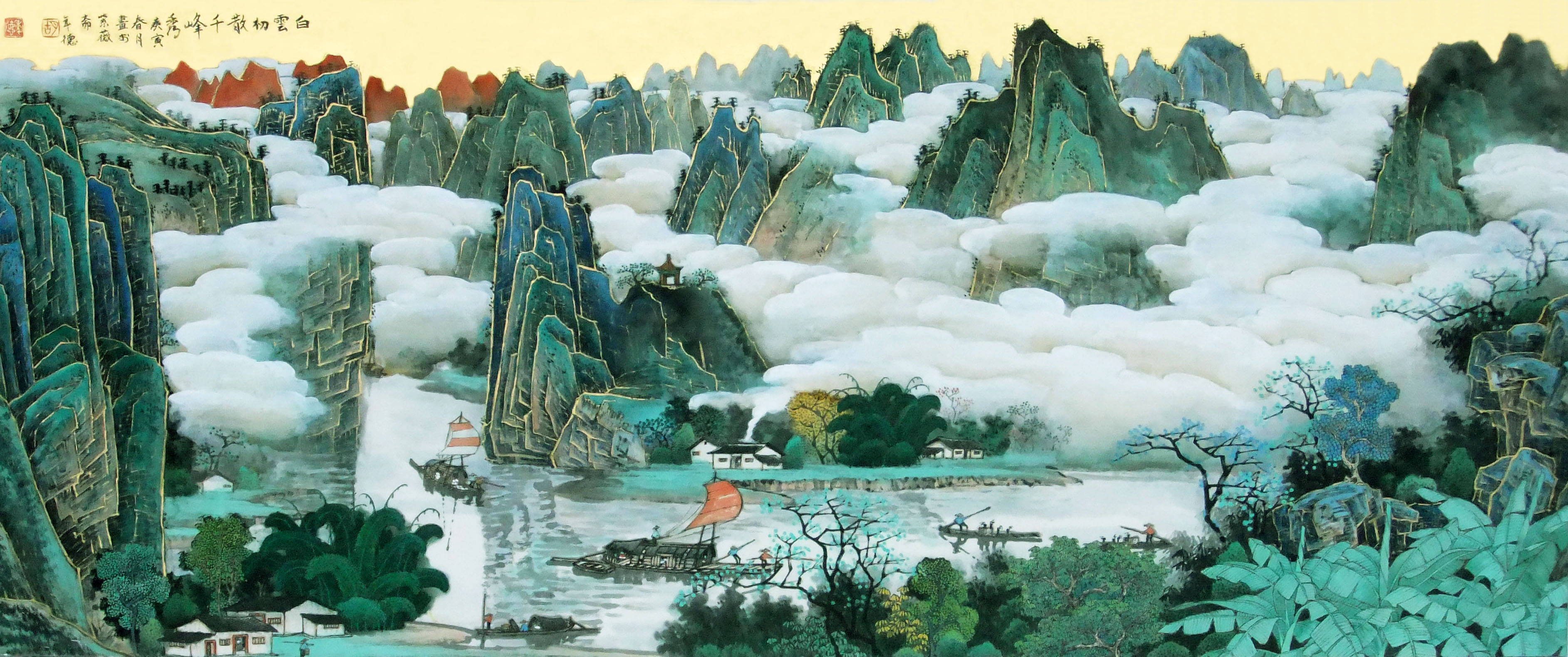 大美中国,紫禁之巅—中国传世艺术名家胡年德献礼故宫600年