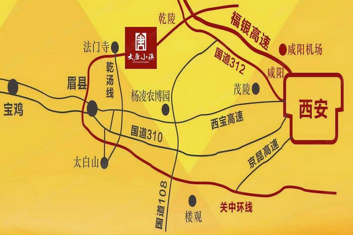 陕西又一假古镇走红，耗资12.5亿元，打造大唐丝绸之路风情小镇