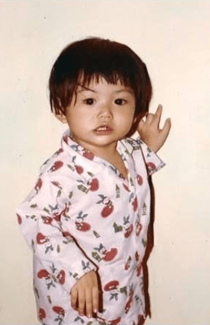 杨丞琳小时候照片图片