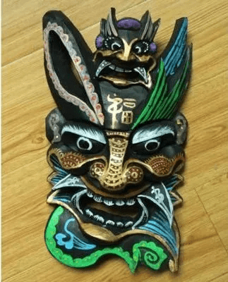 甘肃非遗神秘的豳地傩面是农耕民族图腾崇拜的遗存