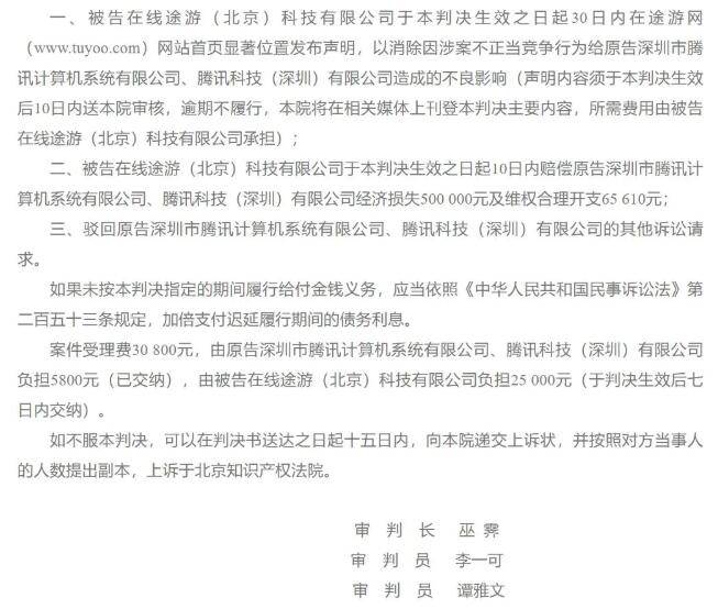 在线|游戏日报304期：在线途游被判赔56万；完美世界获三大电影IP