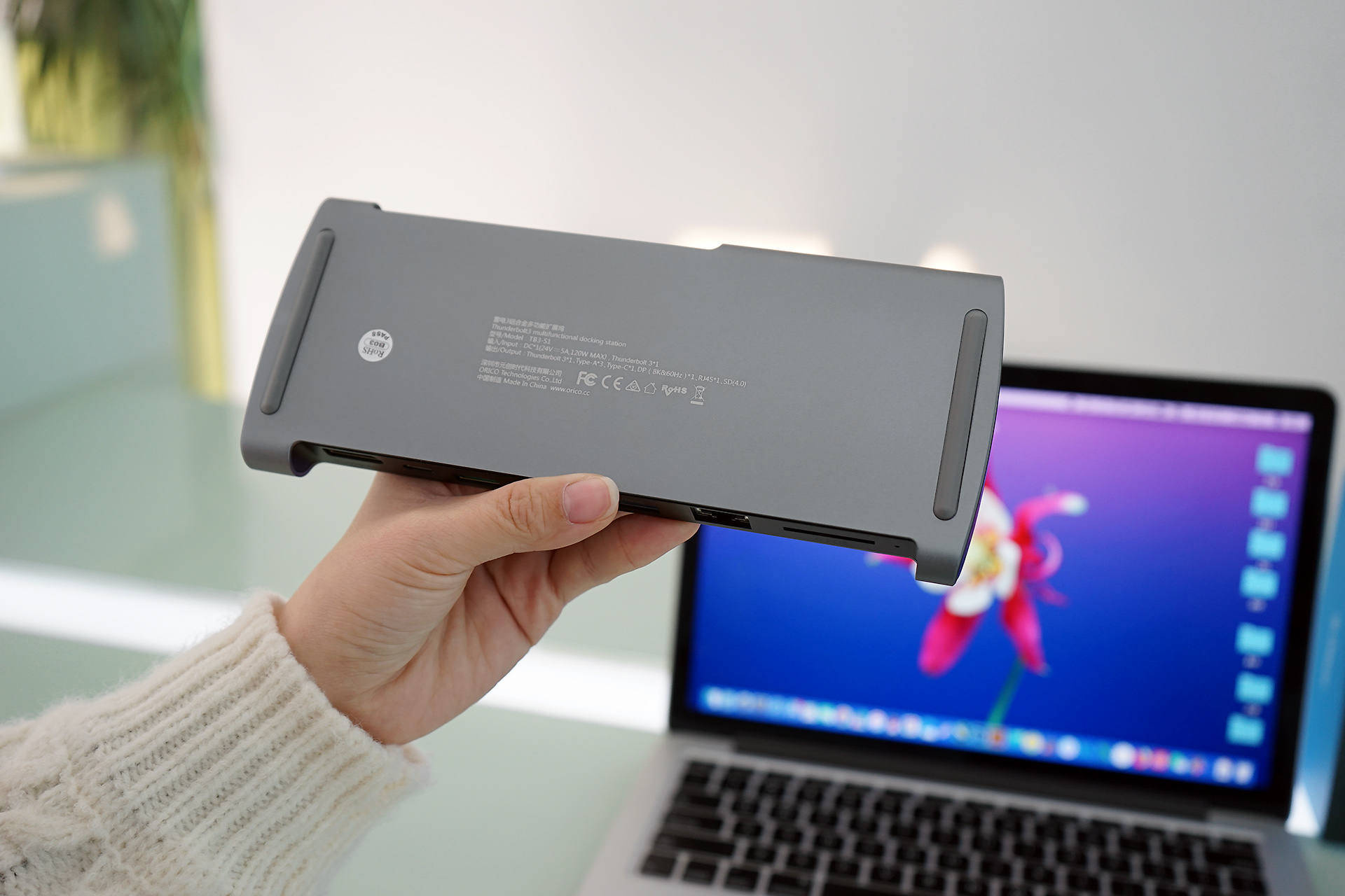 orico雷电3扩展坞typec接口笔记本最强扩展工具