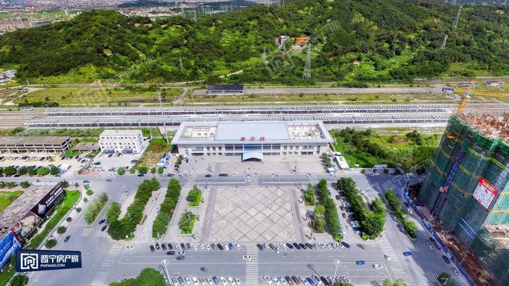 航拍| 普宁高铁站扩建工程已基本完工,全新亮相!