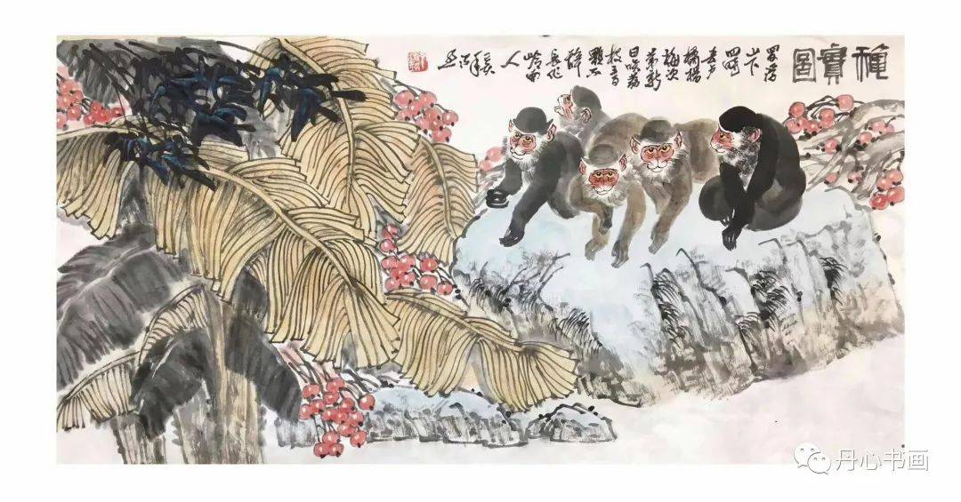 形神兼备气韵生动东方名猴画家丁浩然