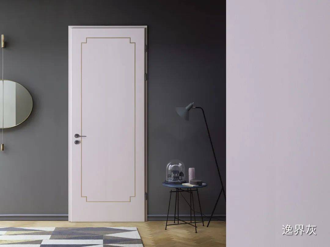 木门是家居设计的点睛之笔_灰色