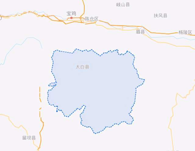 陕西省一个县,人口仅5万,因为一座山而得名!