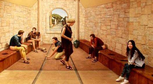 两千年以前的古罗马厕所，露天建造还要收取费用，成王权贵族象征