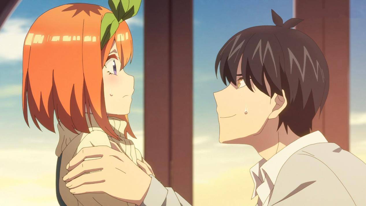 原创五等分的新娘五月确定自己方向四叶偷家一花要表白了