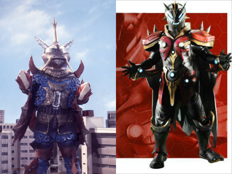 二世,结果二打一都打不过杰克奥特曼,一开始被依吹龙队长用飞刀戳中