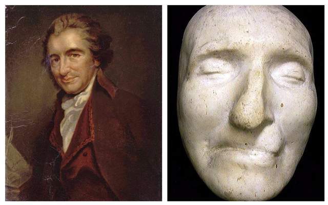 17位著名历史人物的死亡面具,在他们死后不久制作的