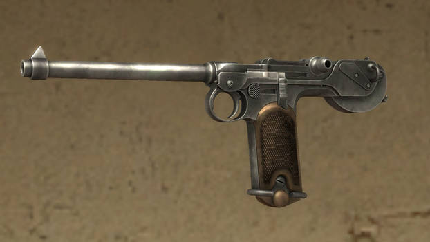 鲁格p08和毛瑟c96的出生都和一把叫博查特c93的手枪脱不开干系,而博查