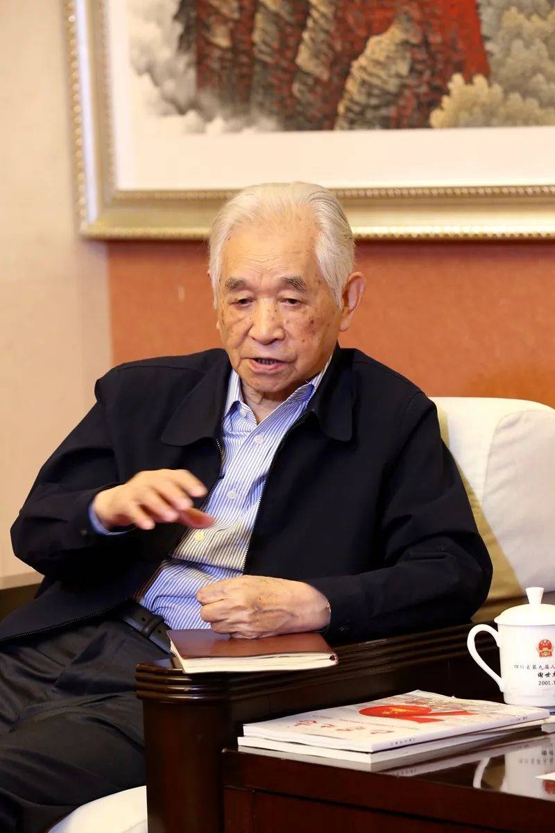 人物访谈四川省委原书记谢世杰川渝分设是党中央的决策