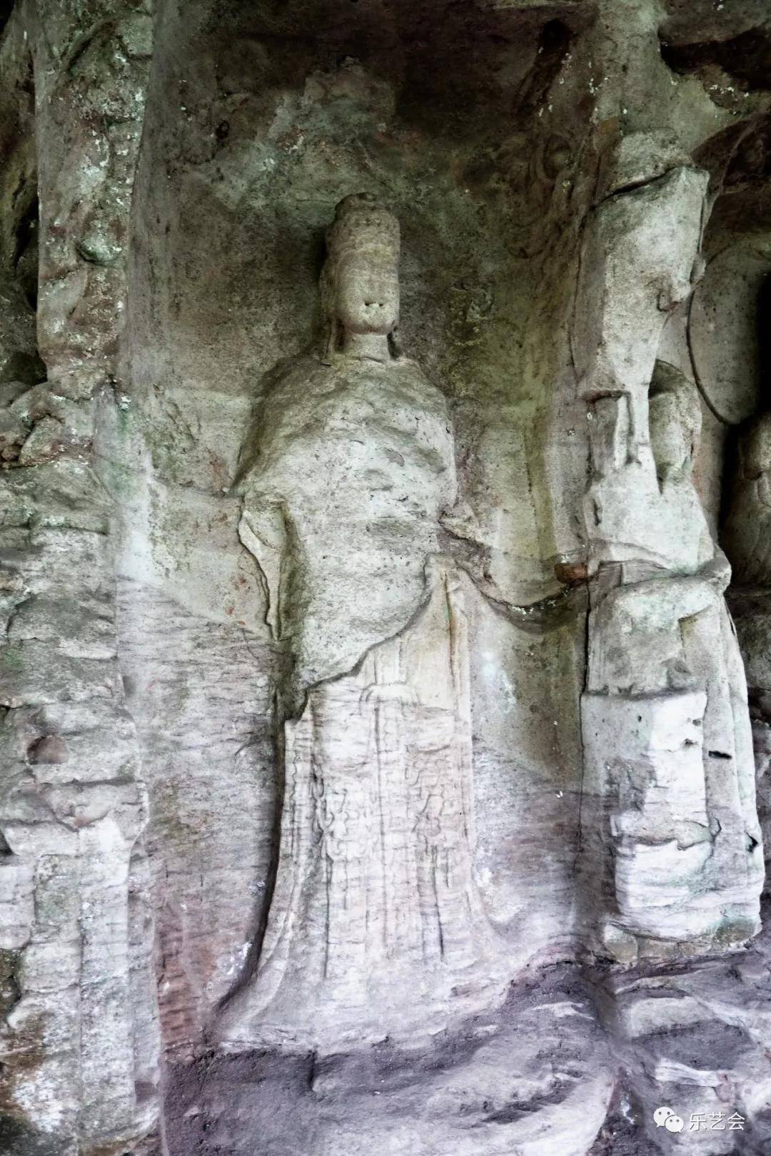 唐代宝冠天衣千手观音龛:大足北山石刻艺术系列之六-搜狐大视野-搜狐新闻