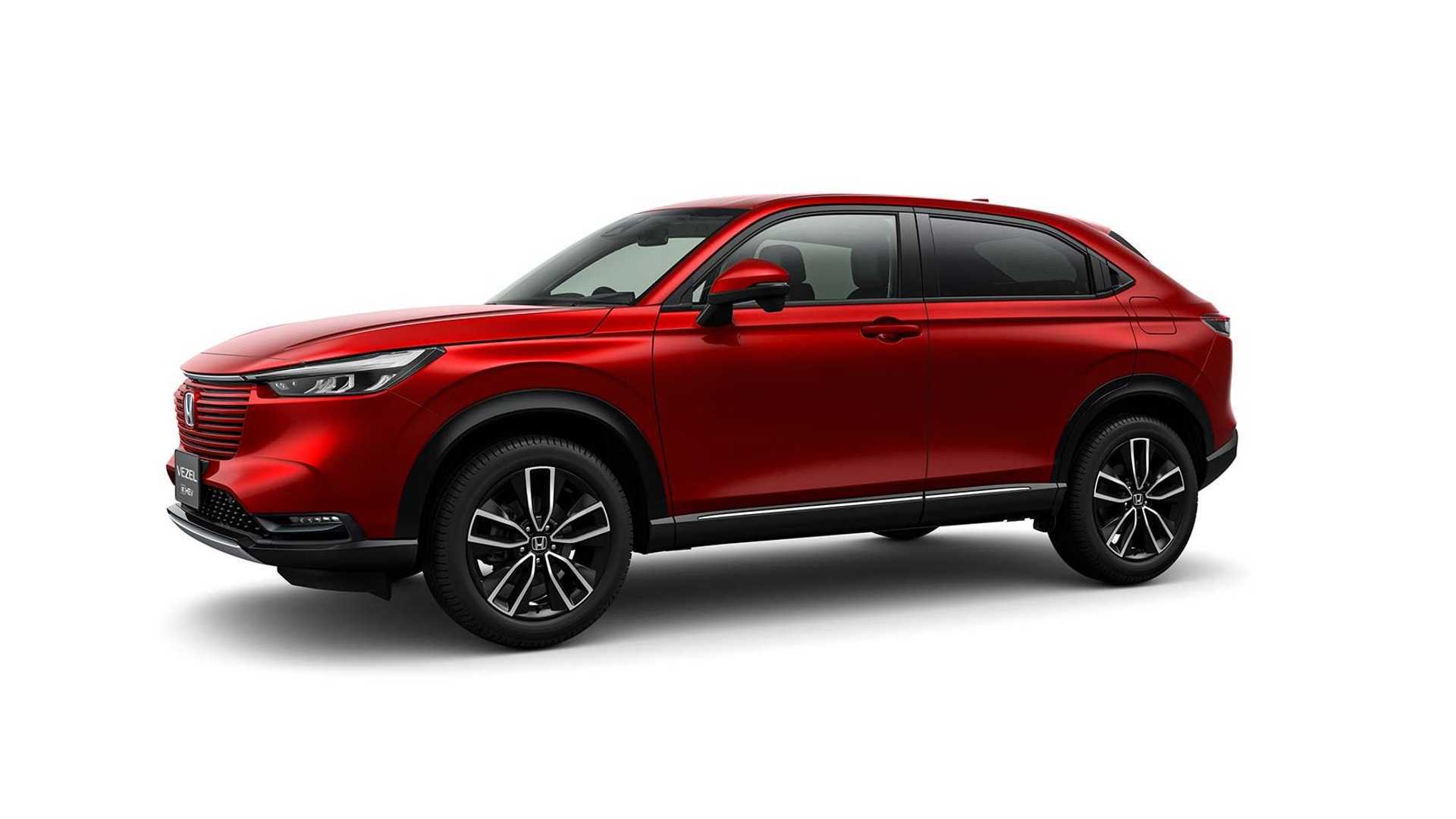 全新本田hr-v官图发布,样式大改