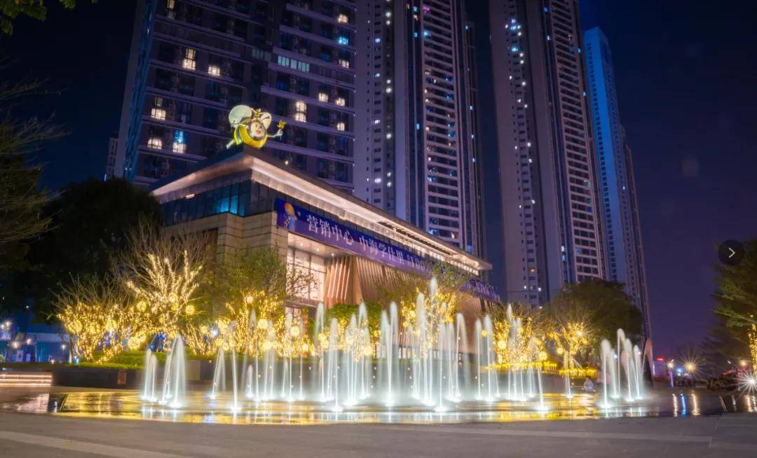 广钢新城夜景图片