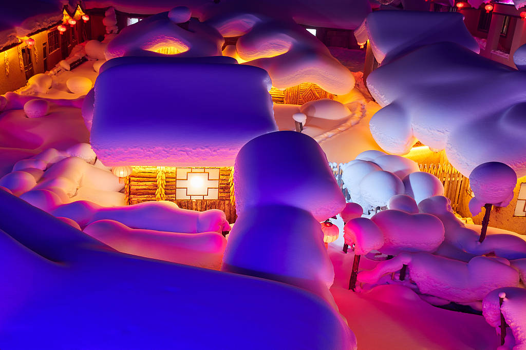 雪乡 一个被雪蛊惑的梦境 一个迷离的童话世界