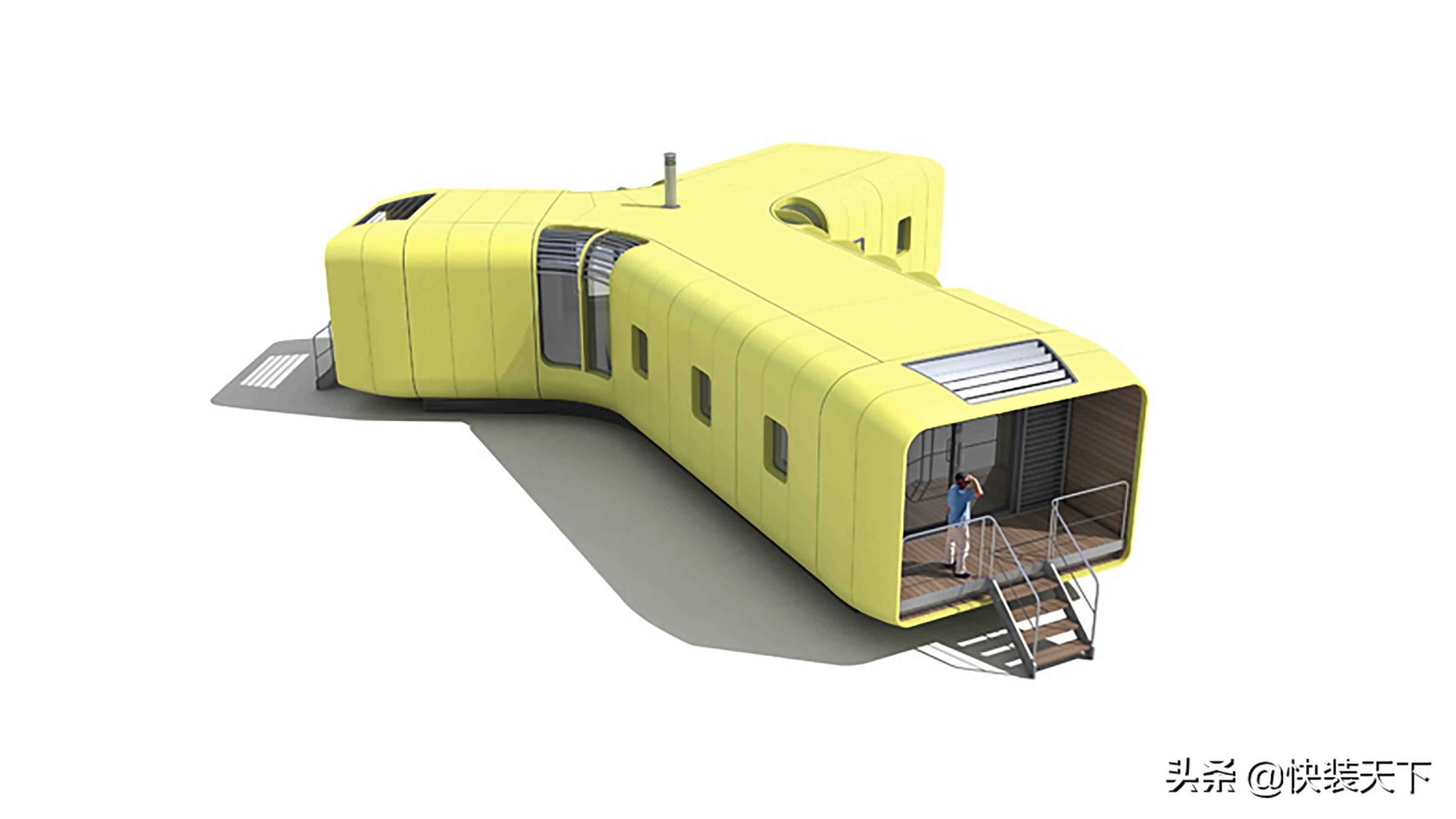 俄罗斯北极的太空舱苹果舱“装配式建筑” 一种可持续和低成本住房的提案_搜狐网, image size:3200x1800