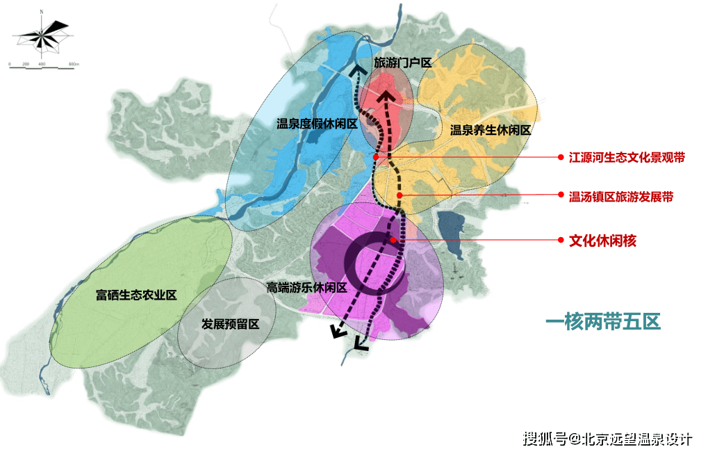 江西宜春温汤镇温泉度假区规划设计方案