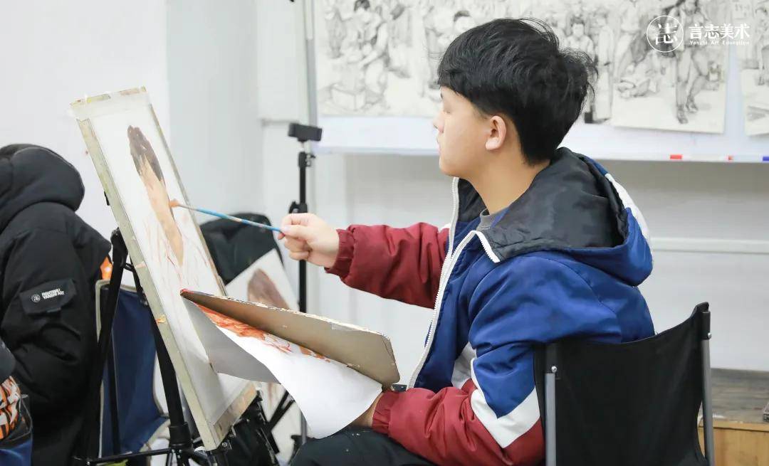 校园资讯以热忱守望初心言志美术校考冲刺正当时