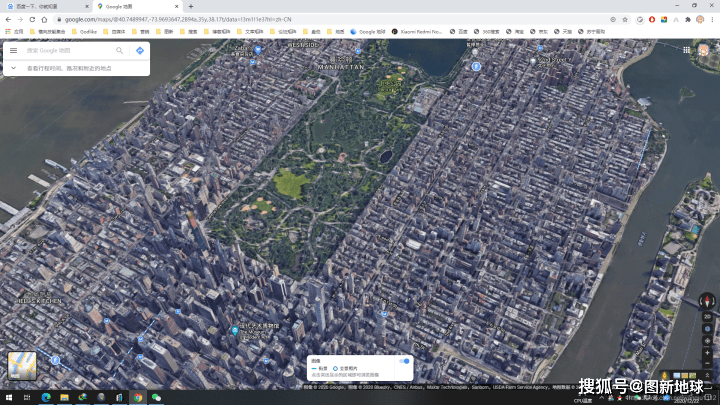 谷歌地球替代軟件,衛星影像,3d地形,城市街景地圖模型查看方法都在