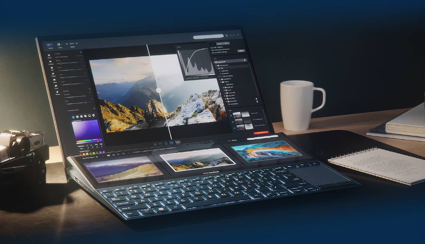 触控板结合为一体,实现了一机双屏的创新设计,赋予了场景体验上的更多