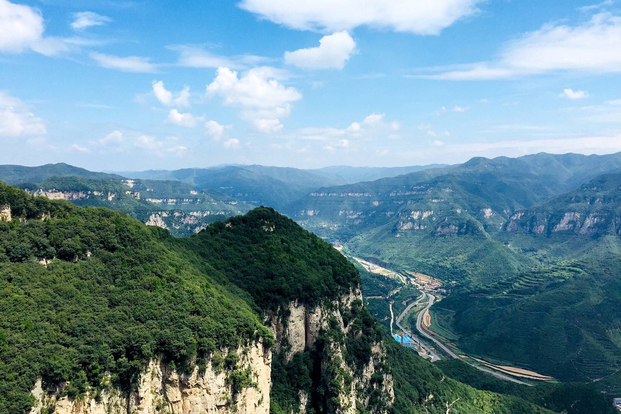 临汾云丘山，山西新晋的国家5A级旅游景区，风景秀美的道教名山